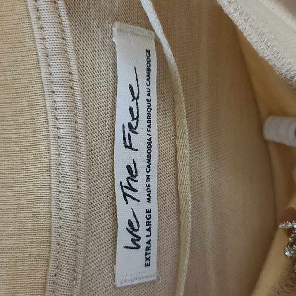 NWT Free People Baja Striped Tshirt - Picture 4 of 5